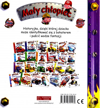 Mały chłopiec - Ciężarówka Czarka [KSIĄŻKA]