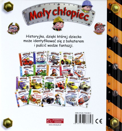 Mały chłopiec - Dźwig Darka [KSIĄŻKA]