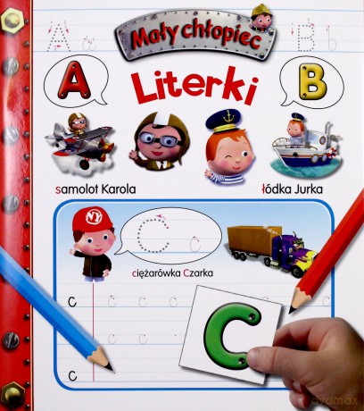 Mały chłopiec - Literki [KSIĄŻKA]