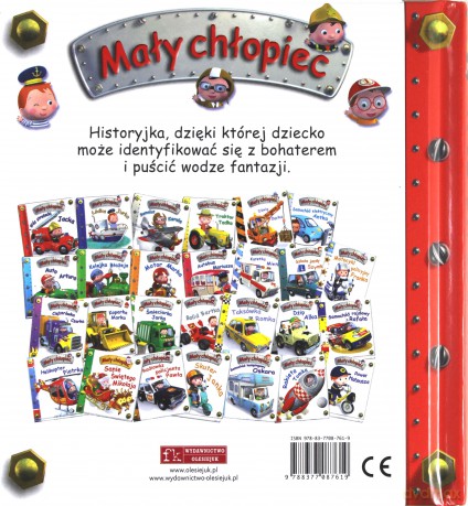 Mały chłopiec - Wóz strażacki Jacka [KSIĄŻKA]