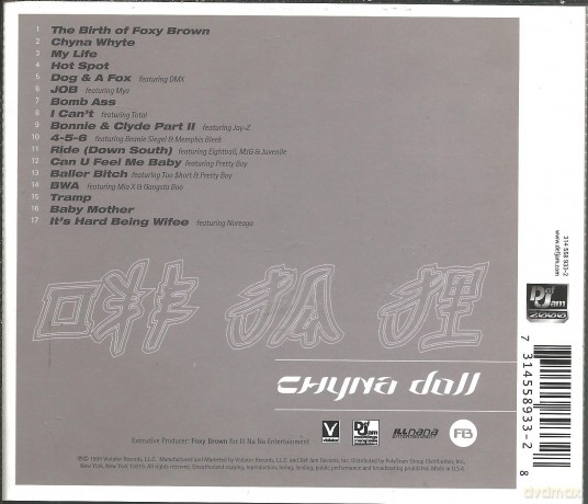 Foxy Brown: Chyna Doll [CD]