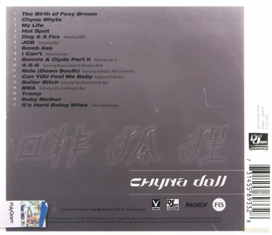 Foxy Brown: Chyna Doll [CD]