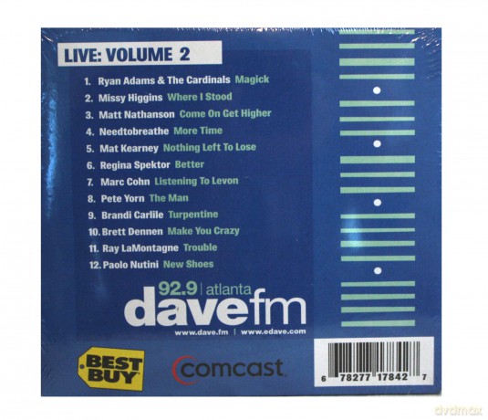 Circle Of Friends: Dave Fm 92.9 Atlanta Live: Volume 2 [CD]