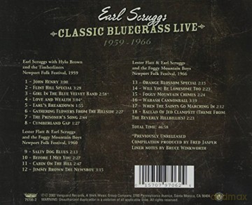 Earl Scruggs: Classic Bluegrass Live: 1959-1966 [CD]