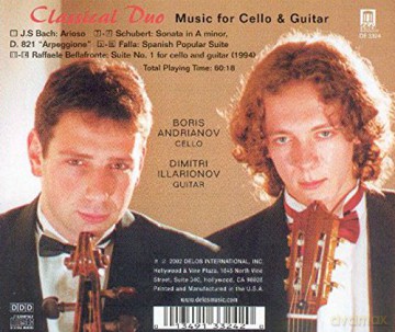 Johann Sebastian Bach: Classical Duo [CD]