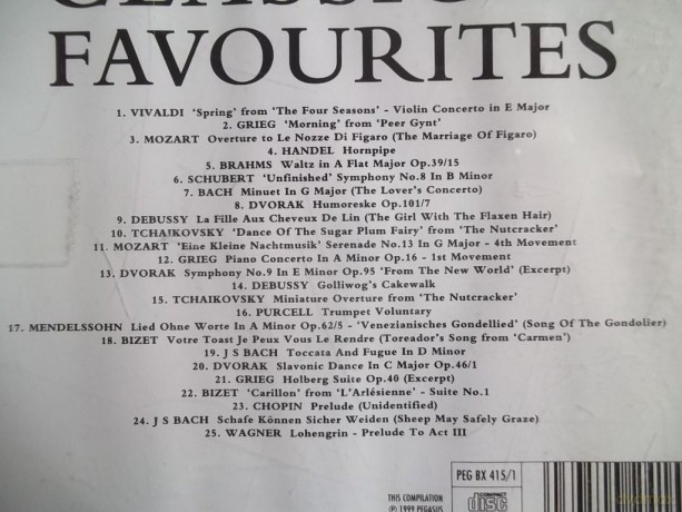 Classical Favourites -3cd- [CD]