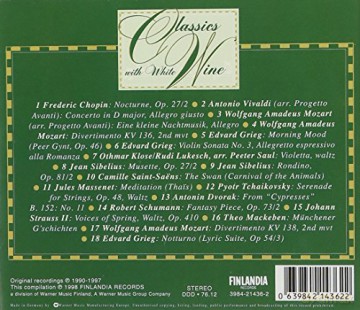 Classics With White Wine [CD]