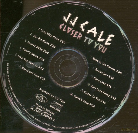 J.J. Cale: Closer to You [CD]