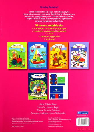 Mam 5 latek. Zgaduję, rysuję, maluję [KSIĄŻKA]