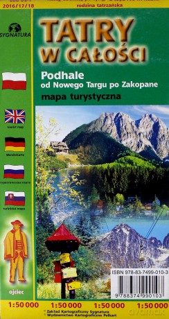 Mapa - Tatry w całości [KSIĄŻKA]