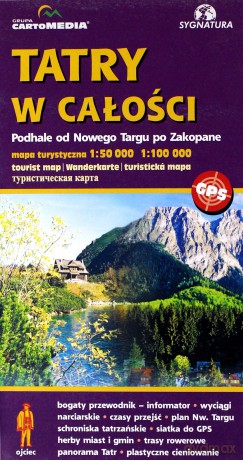 Mapa - Tatry w całości [KSIĄŻKA]