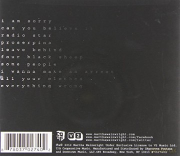 Martha Wainwright: Come Home to Mama [CD]