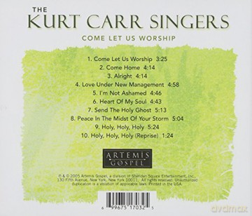 Kurt Carr: Come Let Us Worship [CD]