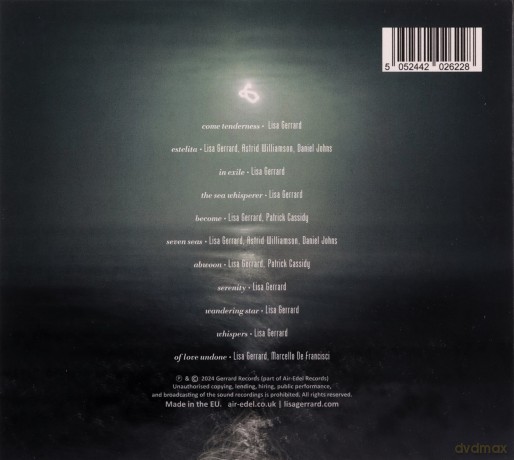 Lisa Gerrard: Come Tenderness [CD]