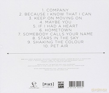 Andy Burrows: Company [CD]