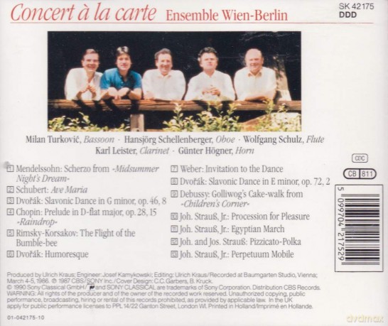 Wien: Concert La Carte [CD]