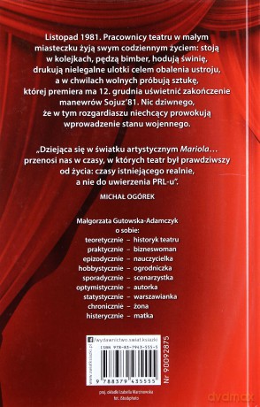 Mariola, moje krople! [KSIĄŻKA]