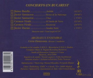 Botella: Concierto en Bucarest [CD]