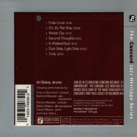 Art Blakey: Concord Jazz Heritage Series [CD]