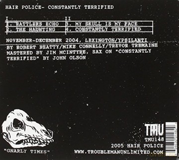 Hair Police: Constantly Terrified [CD]