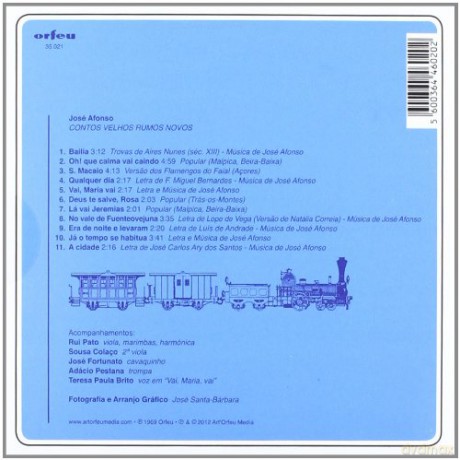 Jose Afonso: Contos Velhos Novos Rumos [CD]