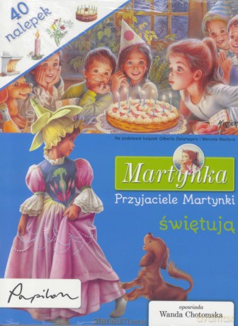 Martynka naklejki pakiet [KSIĄŻKA]