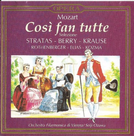 Wolfgang Amadeus Mozart: Cos Fan Tutte [CD]