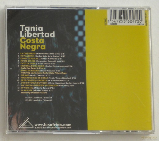 Tania Libertad: Costa Negra [CD]