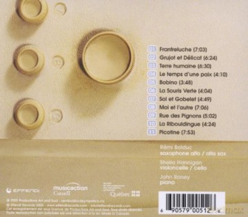 Remi Bolduc: Cote d'ecoute [CD]