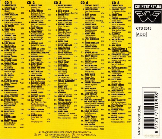 Countrystars [5CD]