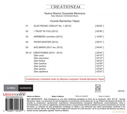 Yepez: Creationem [CD]