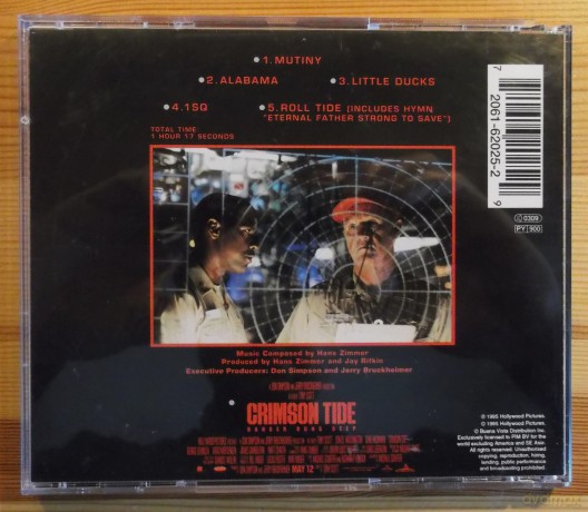 Hans Zimmer: Crimson Tide [CD]