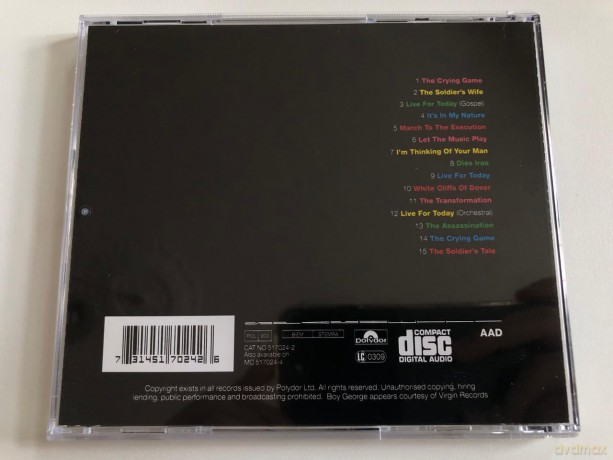 Crying Game [CD]