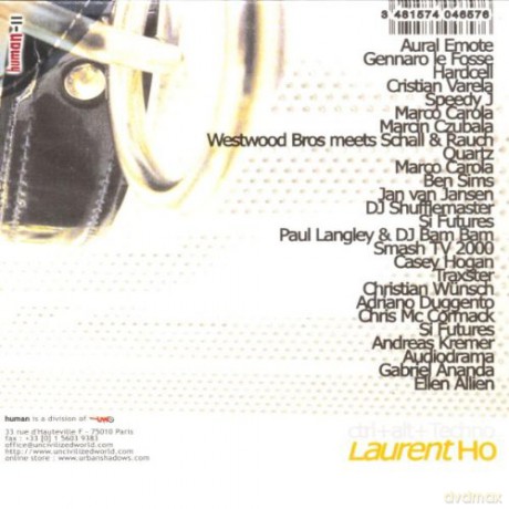 Laurent Ho: Ctrl+Alt+Techno [CD]
