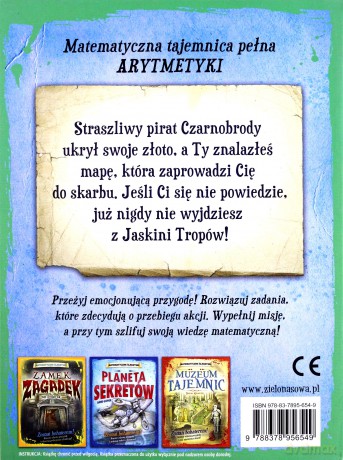 Matematyczne śledztwo - Jaskinia Tropów [KSIĄŻKA]
