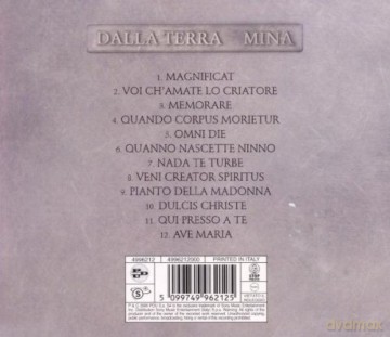 Mina: Dalla Terra [CD]