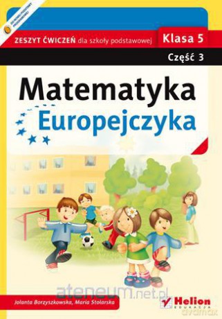 Matematyka Europejczyka SP 5/3 ćw [KSIĄŻKA]