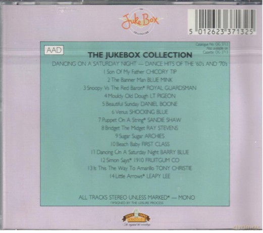 Dancing On A Saturday Night [CD]