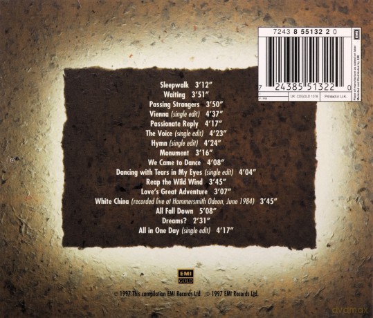 Ultravox: Dancing With Tears in My Eyes [CD]