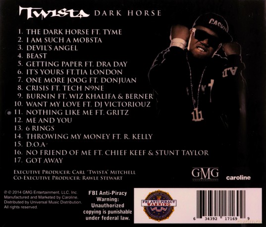 Twista: Dark Horse [CD]