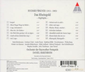 Wagner: Das Rheingold [CD]