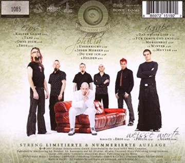 Letzte Instanz: Das Weisse Lied - Ltd [2CD]