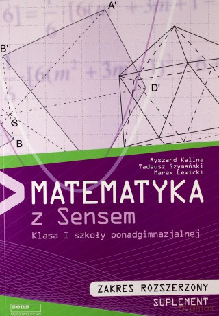 Matematyka LO 1 podr ZR suplement Sens [KSIĄŻKA]