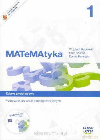 Matematyka LO 1 Z.P Podr. w.2012 NE [KSIĄŻKA]