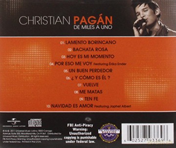 Christian Pagan: De Miles A Uno [CD]