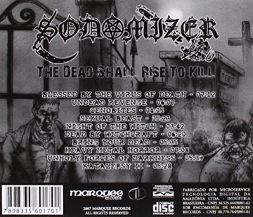 Sodomizer: Dead Shall Rise To Kill [CD]