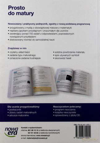 Matematyka LO 2 Prosto do matury podr ZP w. 2013 [KSIĄŻKA]