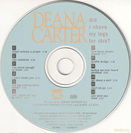 Deana Carter - Did I Shave My Legs For This [CD]