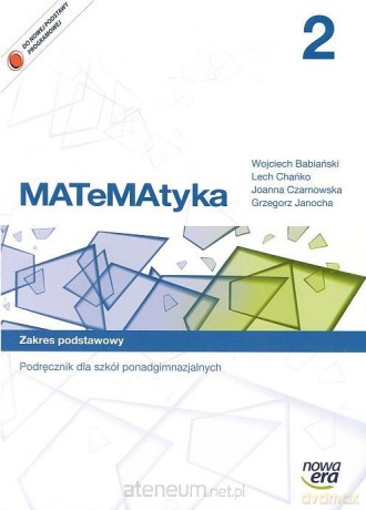 Matematyka LO 2 Z.P Podr. w.2013 NE [KSIĄŻKA]