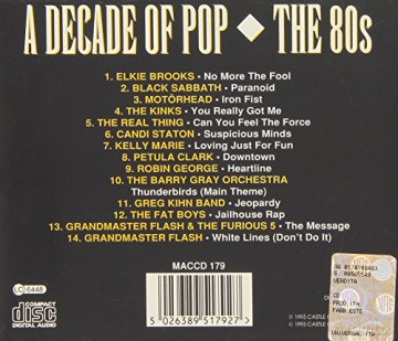Decade of Pop-80s [CD]